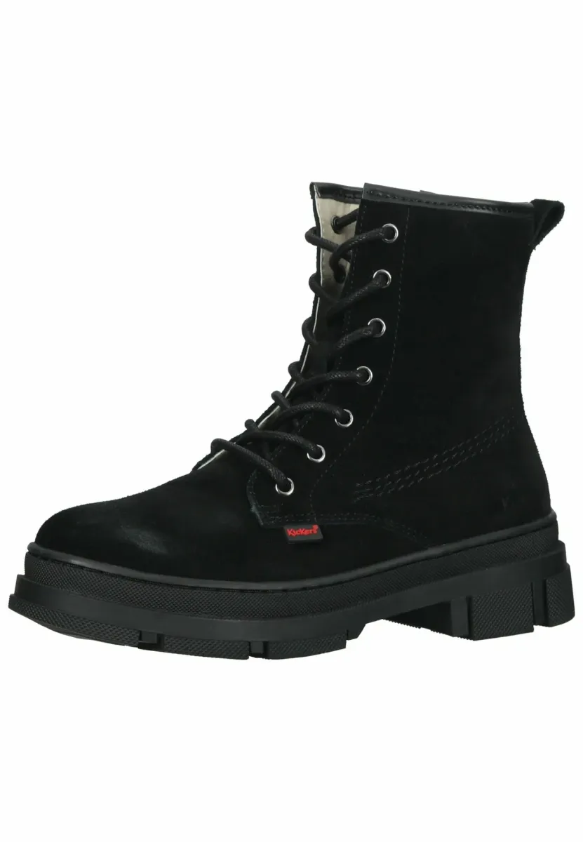 GOJI - Schnürstiefelette - noir