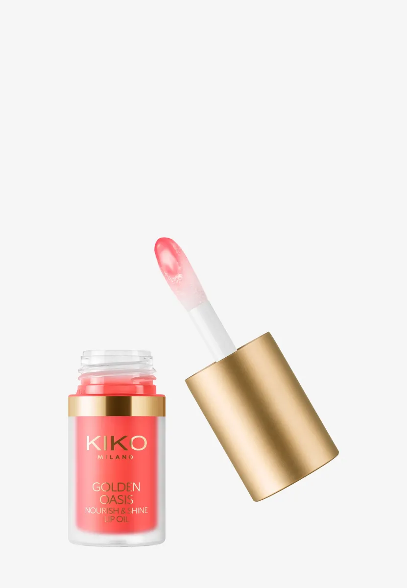 GOLDEN OASIS NOURISH & SHINE LIP OIL - Lippenöl - pinch of pink