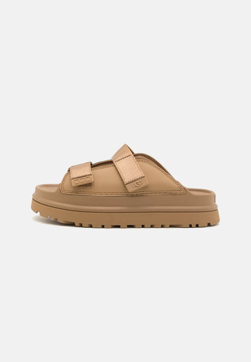 GOLDENGLOW SLIDE UNISEX - Hausschuh - dark brown