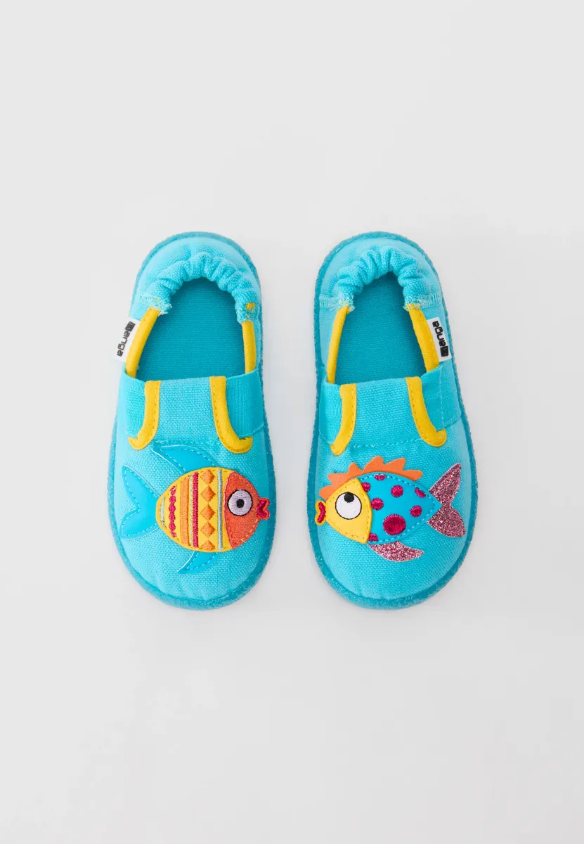 GOLDFISCHI 2.0 UNISEX - Hausschuh - türkis
