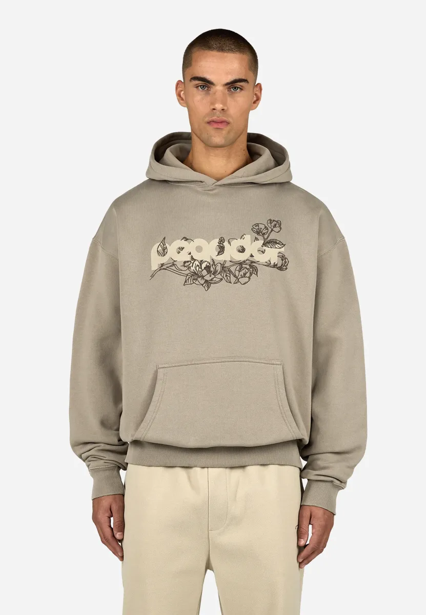 GORDES - Kapuzenpullover - washed flint grey
