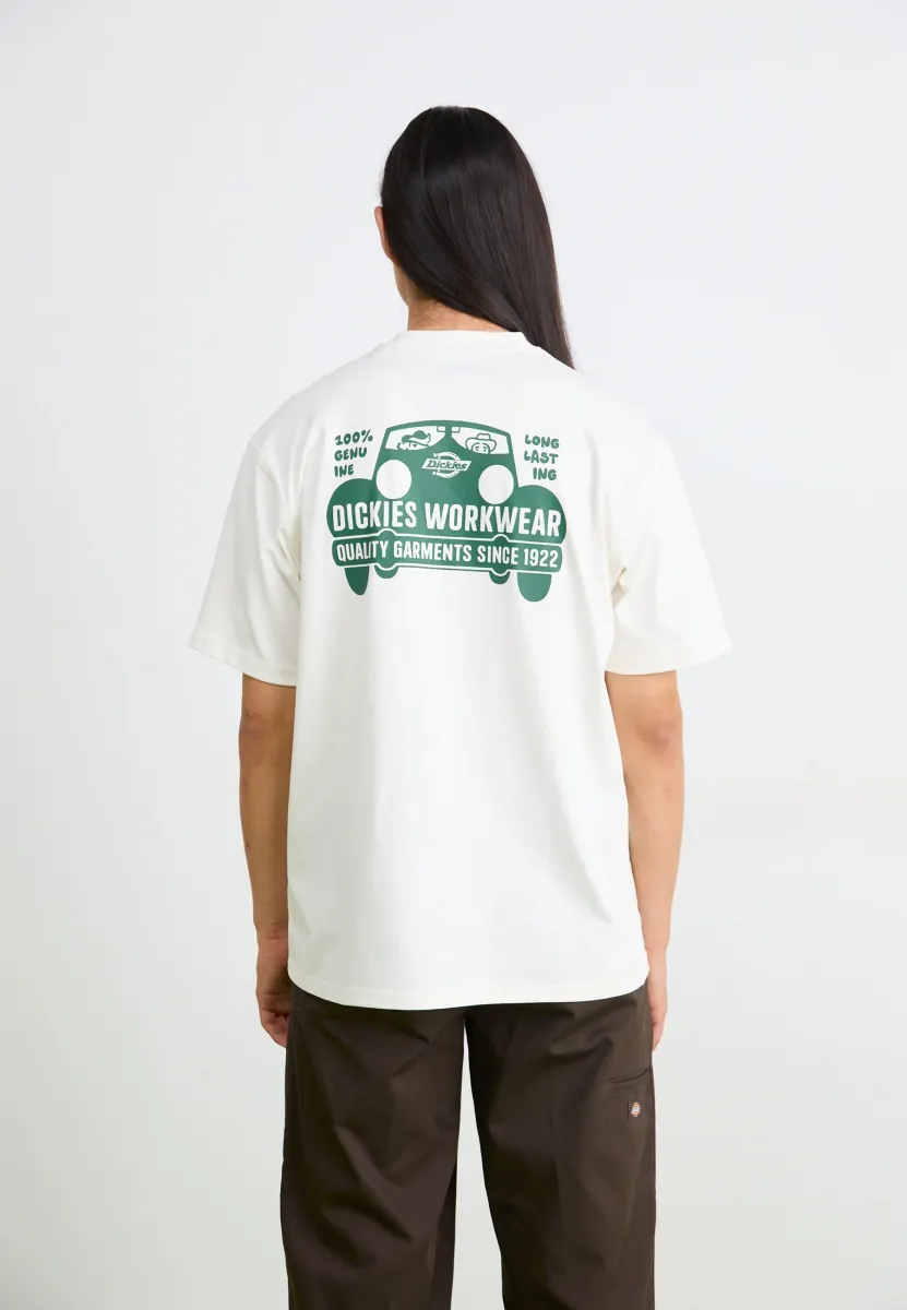 GORDONSVILLE TEE - T-Shirt print - egret