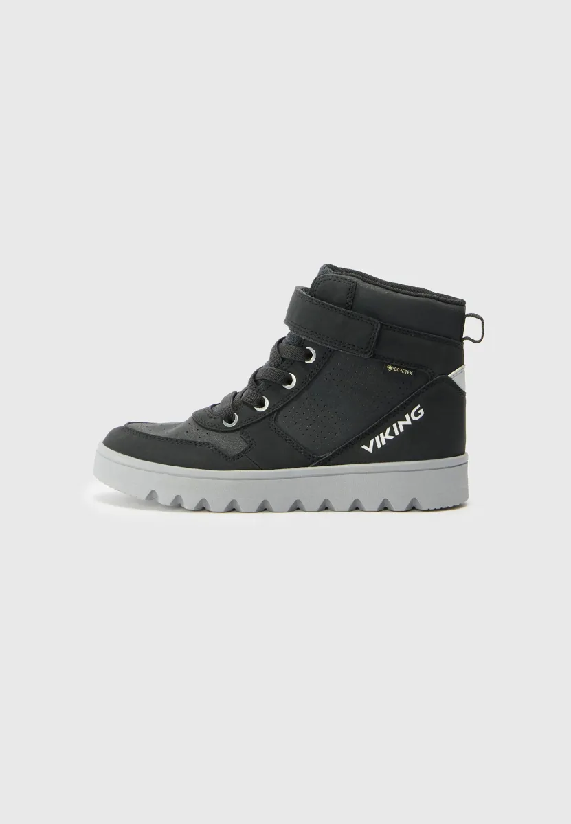 GORE-TEX FLEEK MID GTX 1V - Schnürstiefelette - black