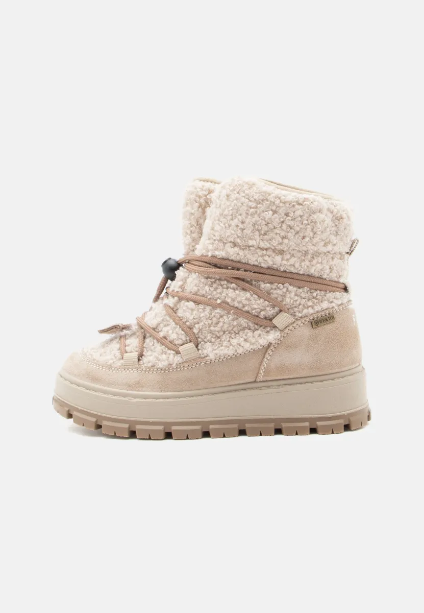 GORETEX - Schnürstiefelette - biscotto/panna
