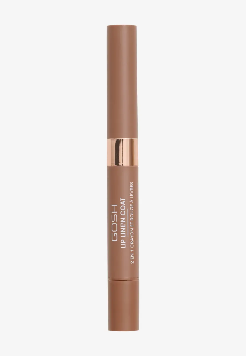 GOSH LIP LINE'N COAT - Lippenstift - caramel toffee