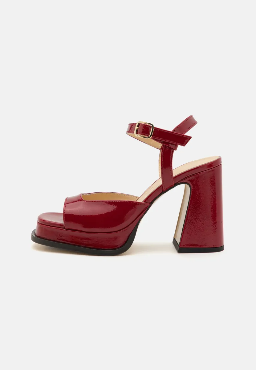 GRACIA - High Heel Sandalette - red