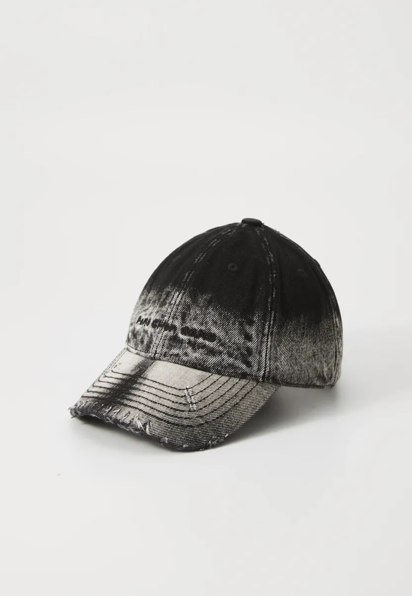 GRADIENT AGED COWBOY BASEBALL UNISEX - Cap - black/whte