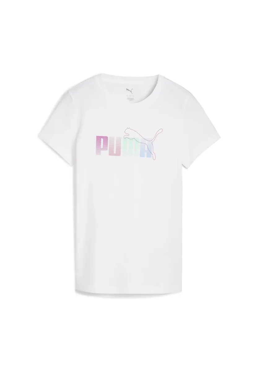 GRAFIK STACKED - T-Shirt print - white