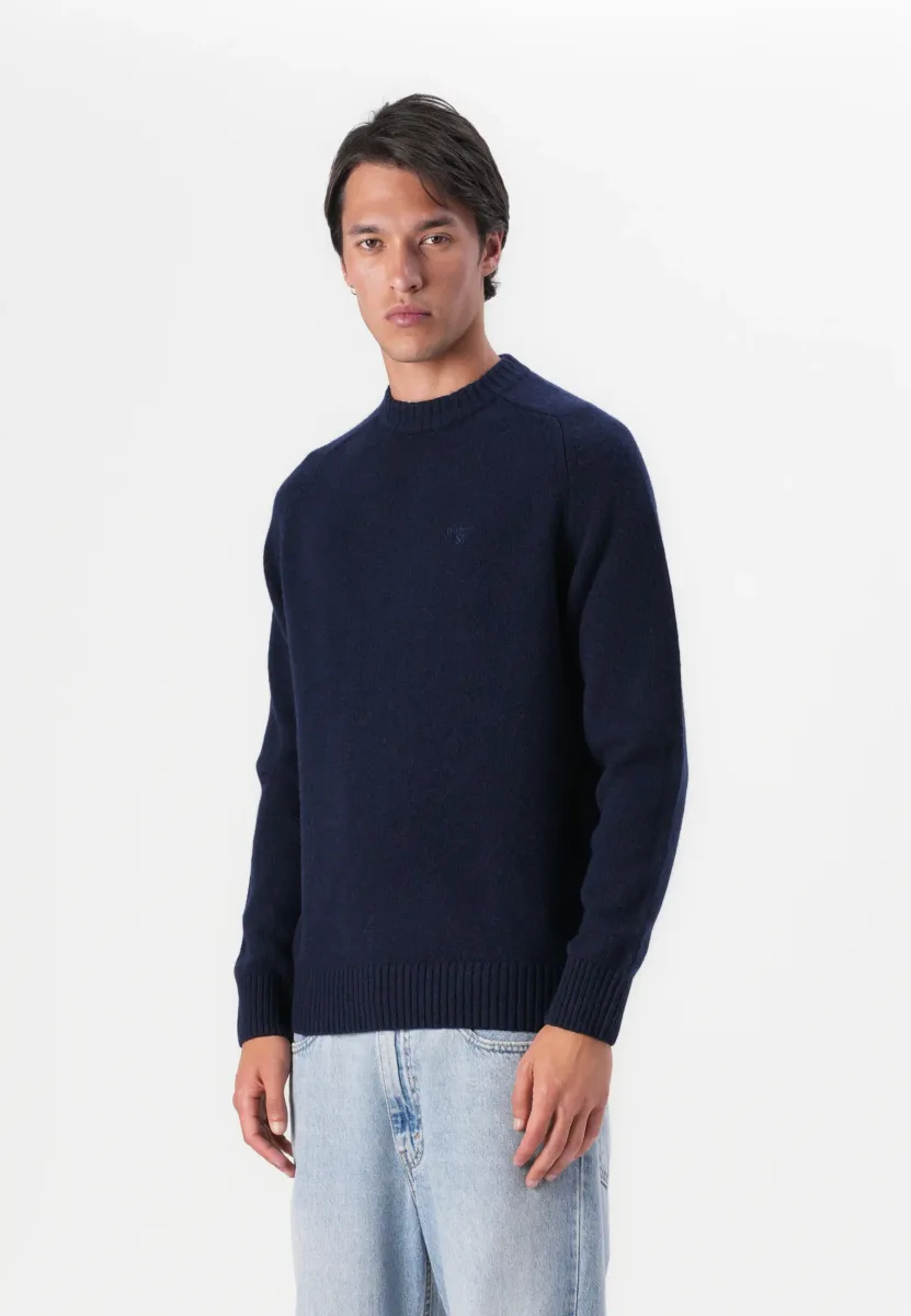 GRANGETOWN NECK SWEATER - Strickpullover - navy