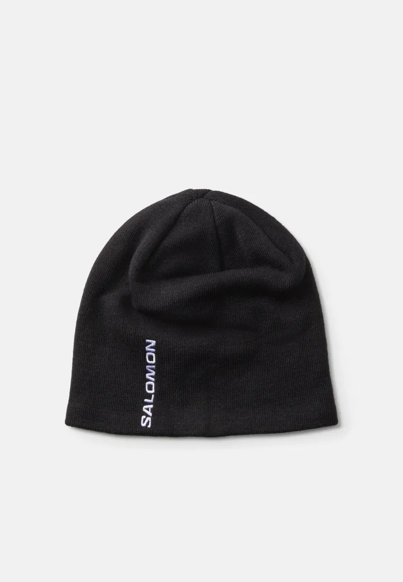 GRAPHIC BEANIE UNISEX - Mütze - deep black