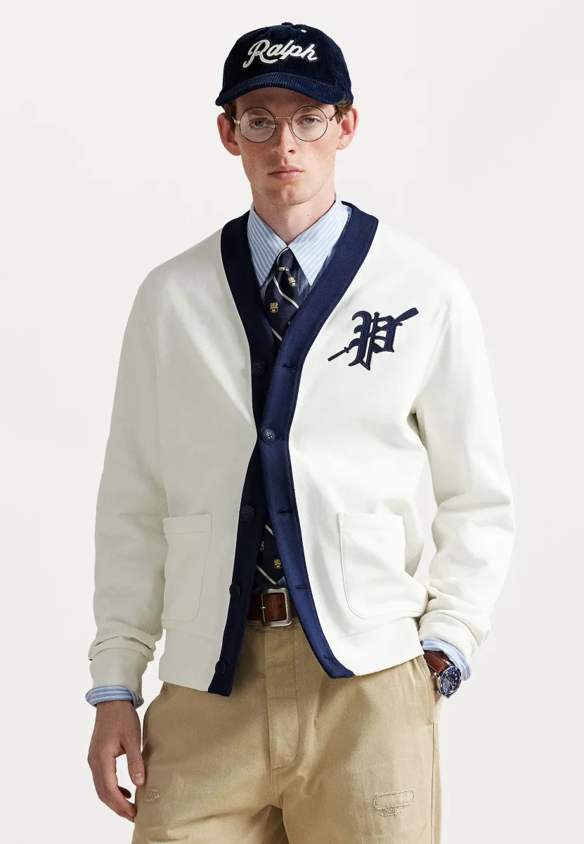 GRAPHIC CARDIGAN - Sweatjacke - nevis