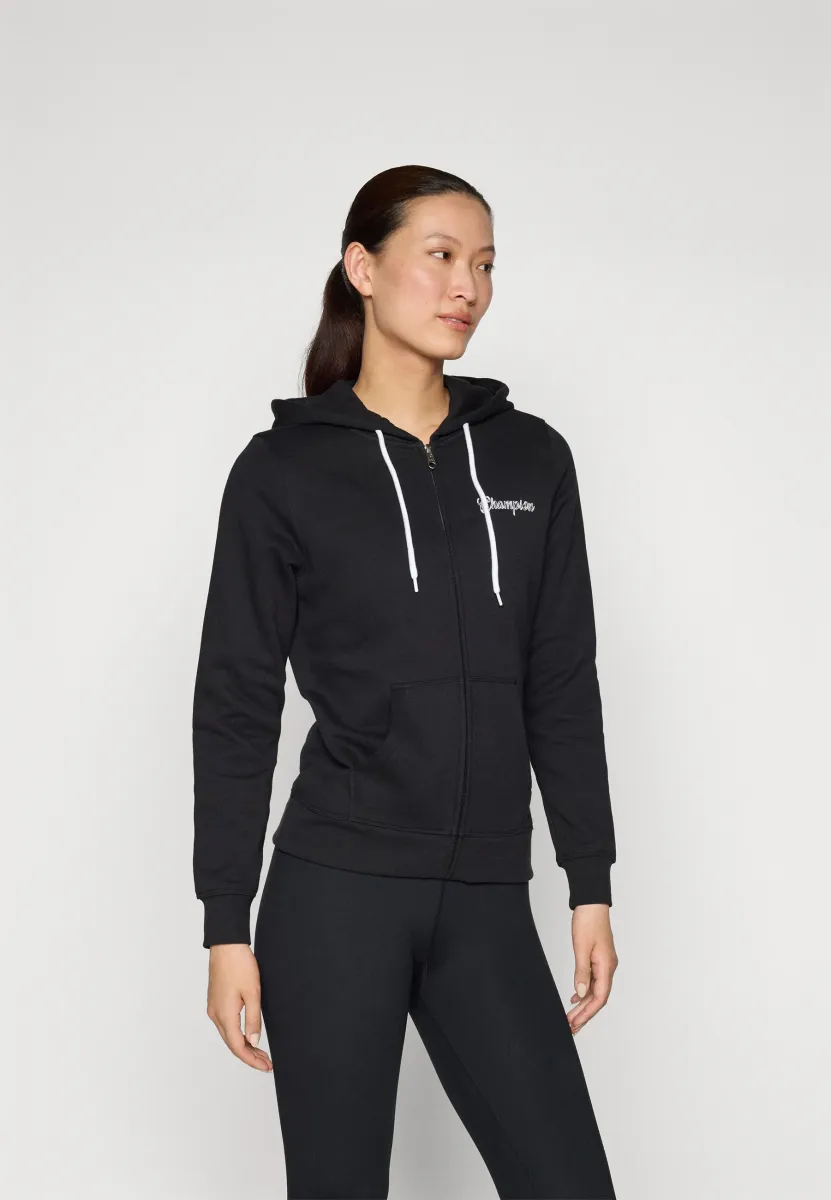GRAPHIC FULL ZIP HOODIE - Sweatjacke - black