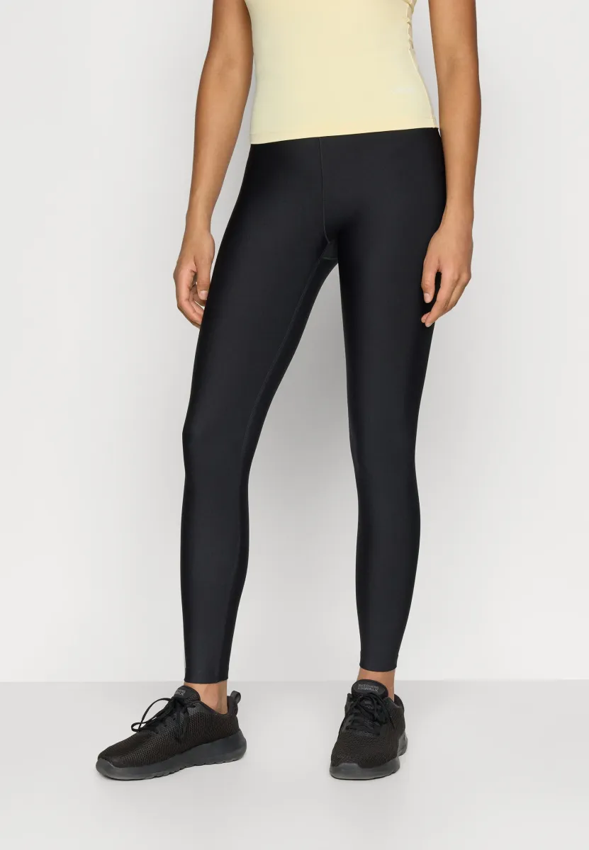 GRAPHIC HIGH WAIST  - Tights - black