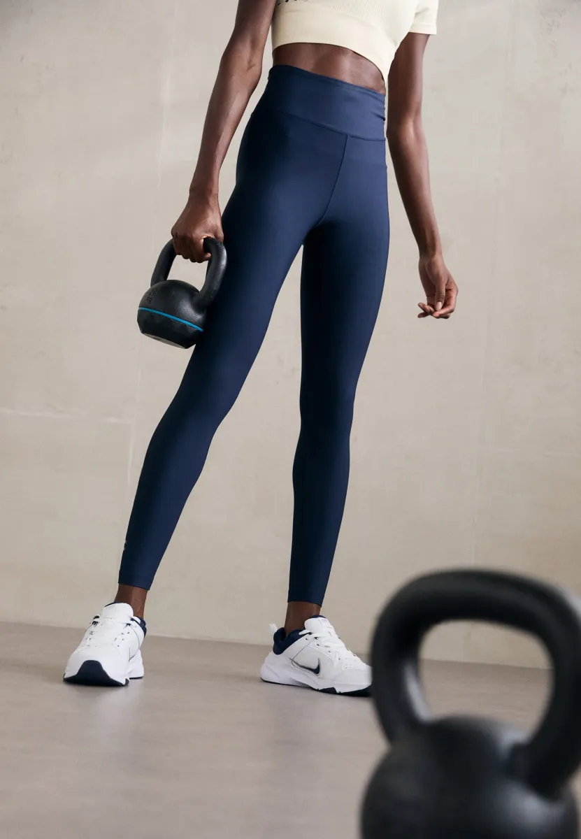 GRAPHIC HIGH WAIST  - Tights - core blue