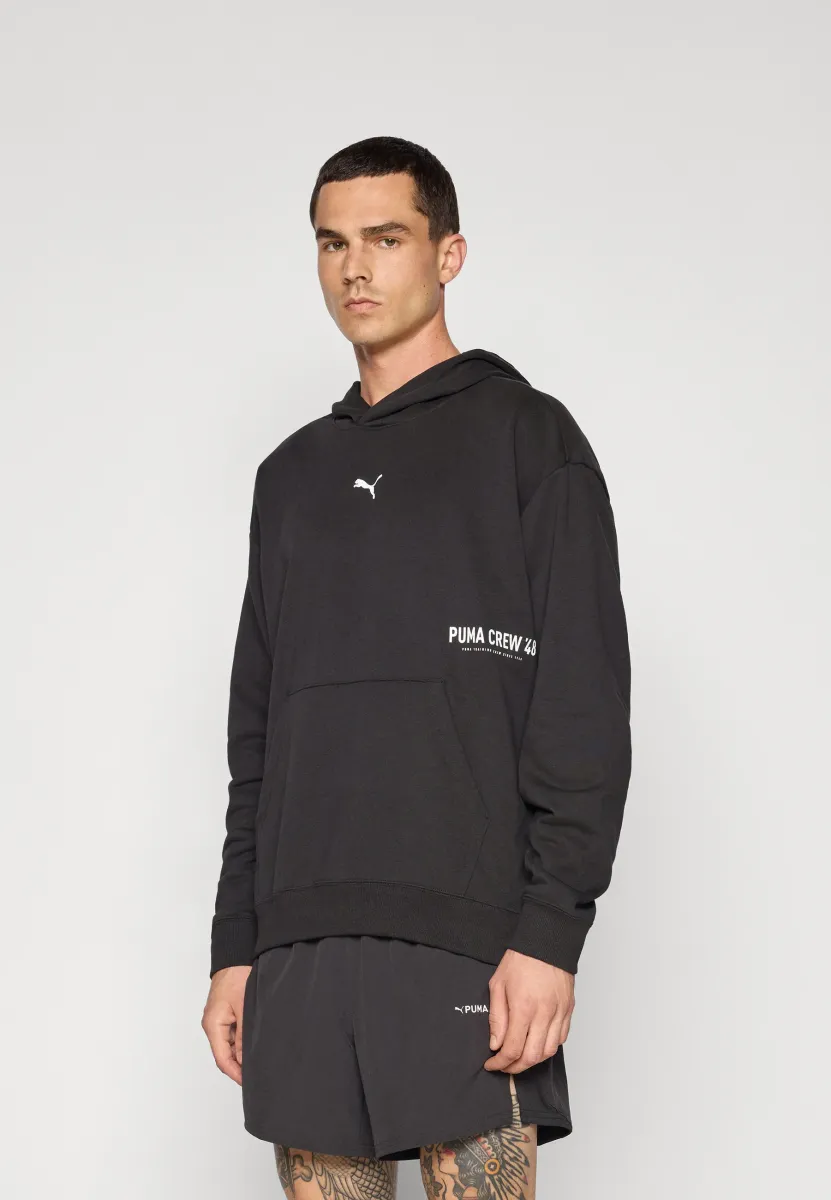 GRAPHIC HOODIE - Kapuzenpullover - black