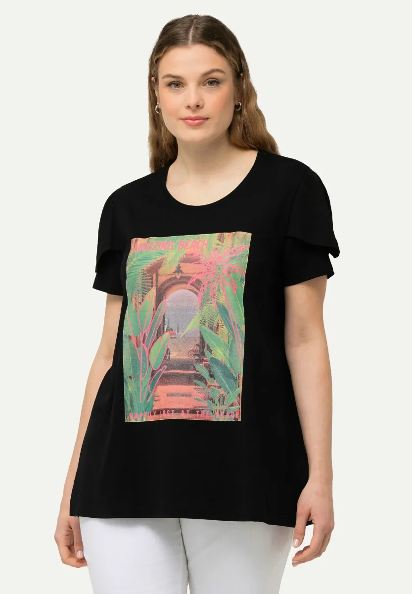 GRAPHIC SHORT SLEEVE - T-Shirt print - black