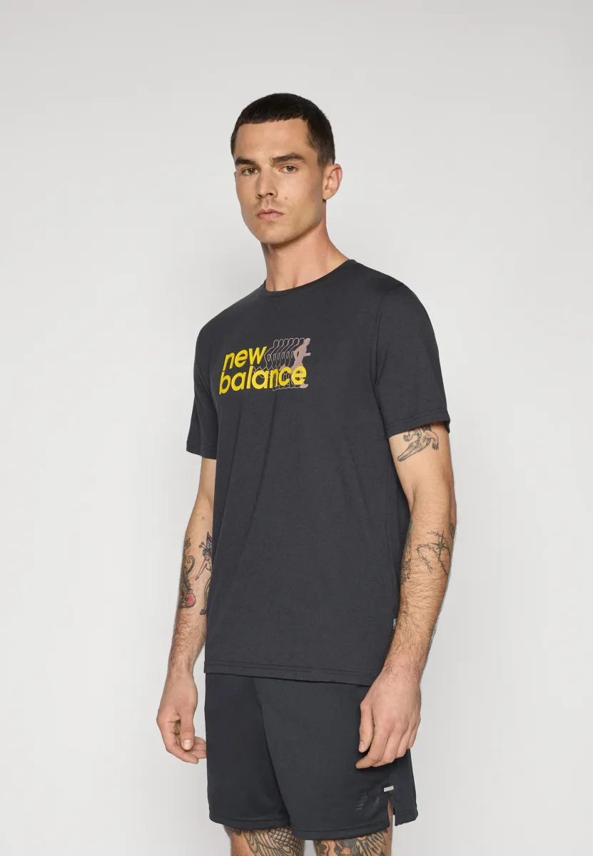 GRAPHIC  - Sport T-Shirt - black
