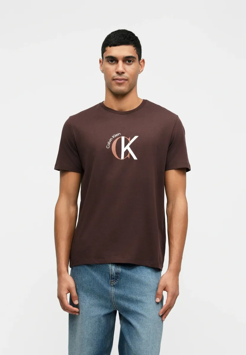 GRAPHIC - T-Shirt print - rich brown