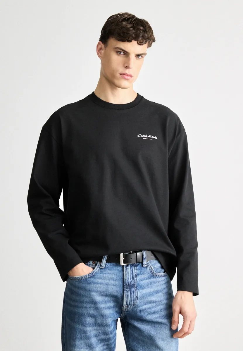 GRAPHIC TEE - Langarmshirt - black