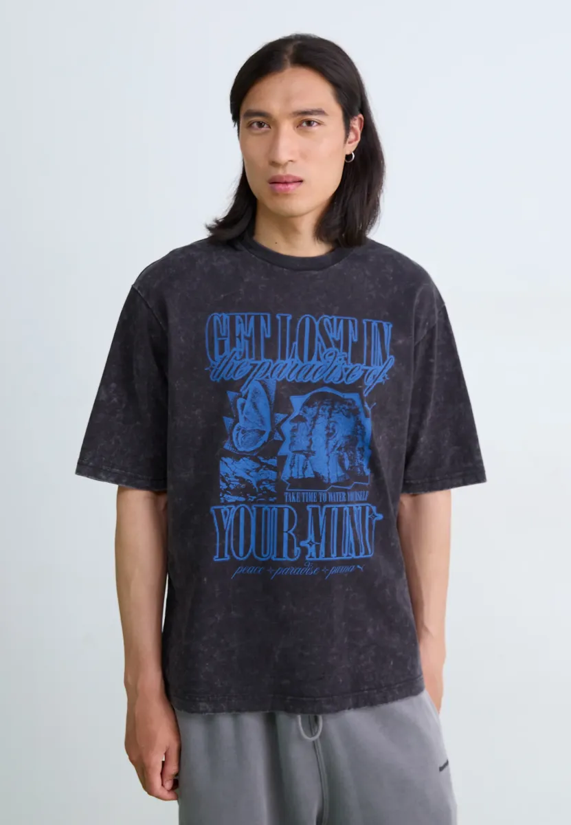 GRAPHIC TEE - T-Shirt print - black