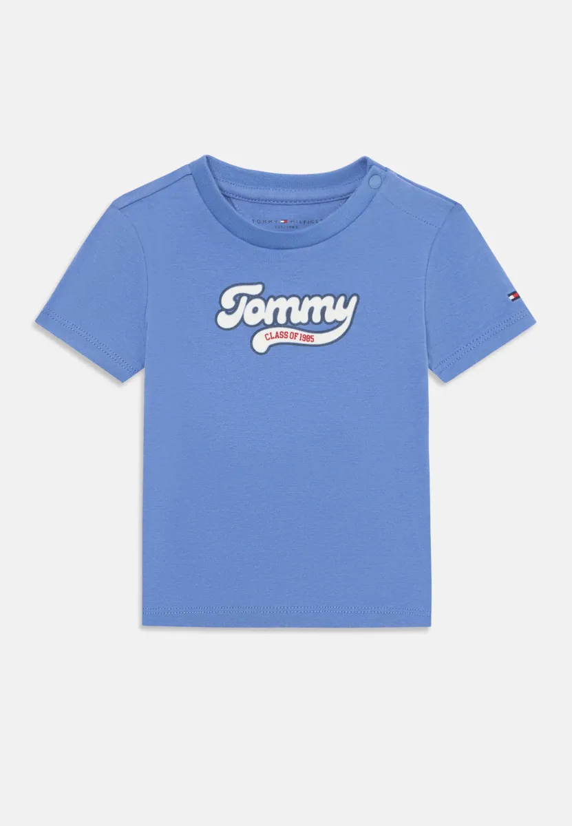 GRAPHIC TEE UNISEX - T-Shirt print - soft sapphire