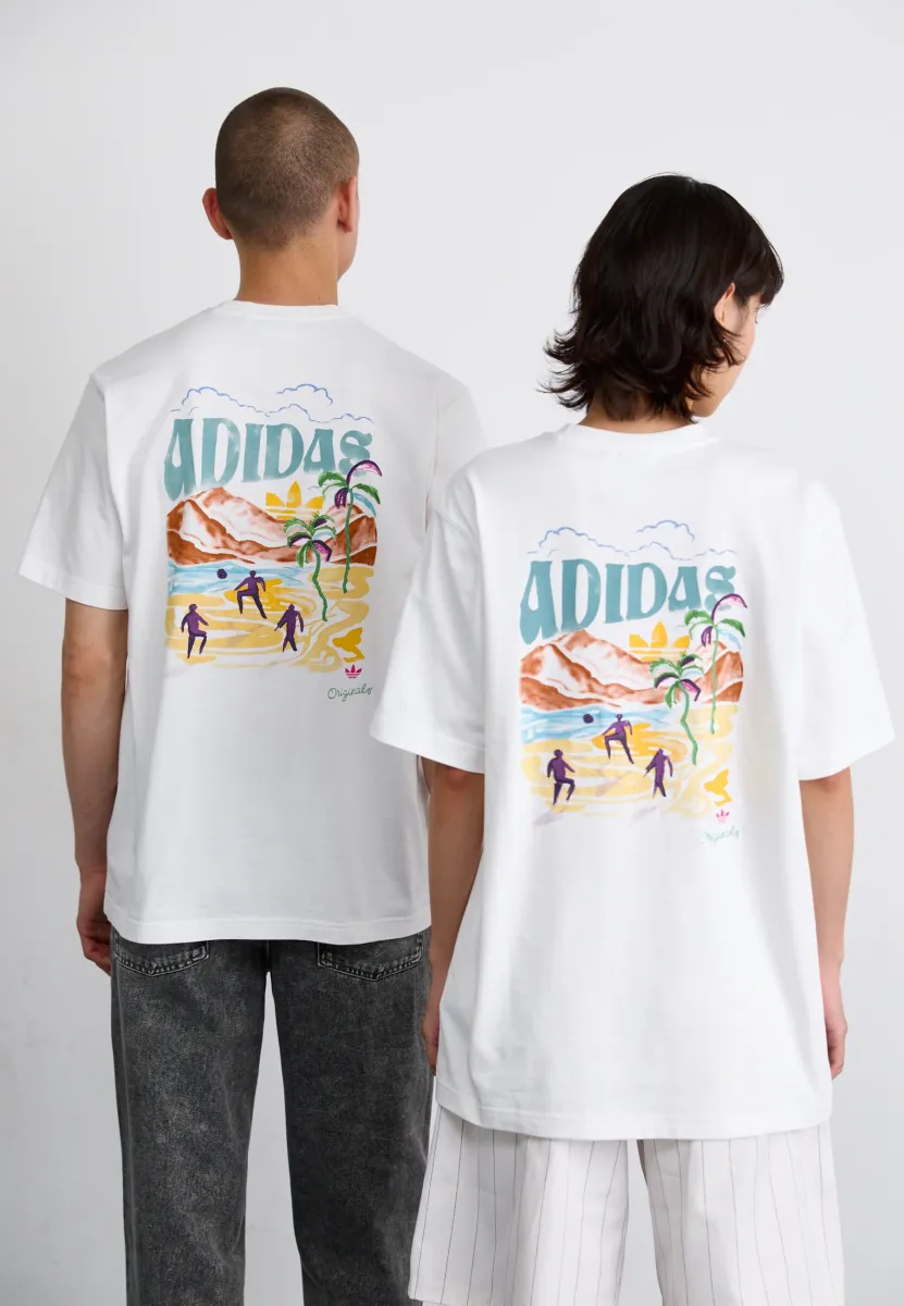 GRAPHIC TEE UNISEX - T-Shirt print - white