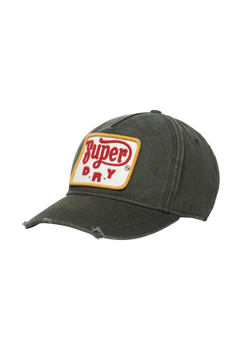 GRAPHIC  TRUCKER - Cap - khaki green