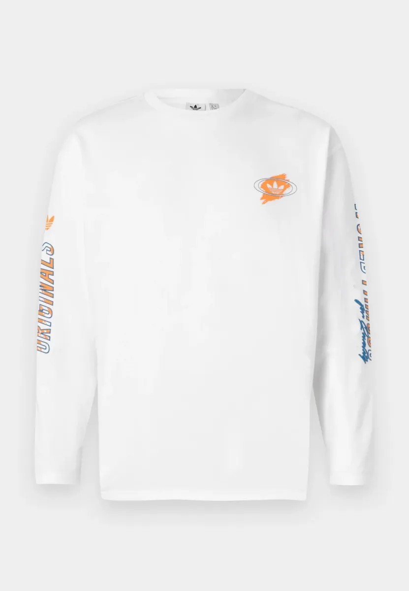 GRAPHIC UNISEX - Langarmshirt - white