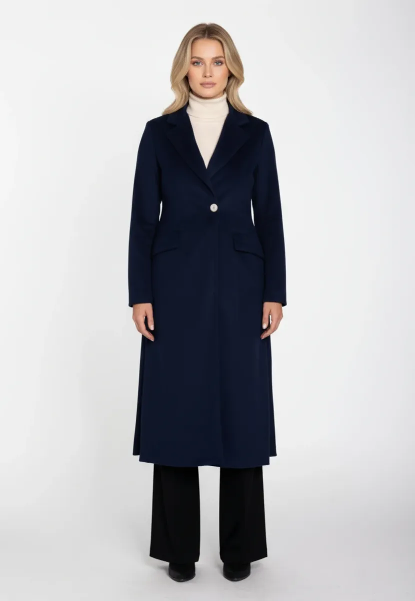 GRAZIA - Klassischer Mantel - navy