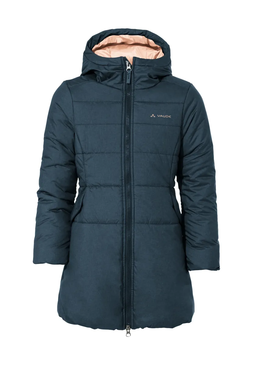 GREENFINCH - Wintermantel - dark sea/rose