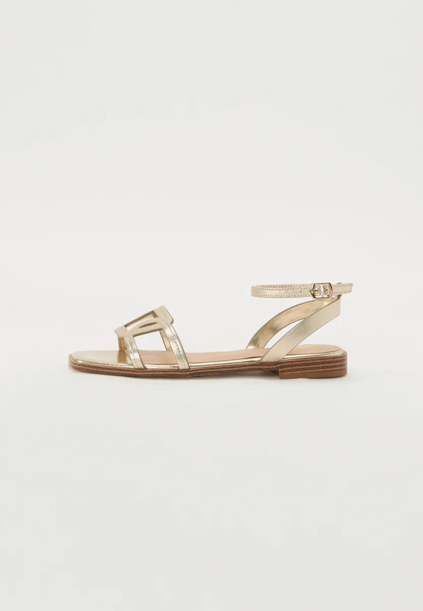GREENGROVE  - Riemensandalette - gold