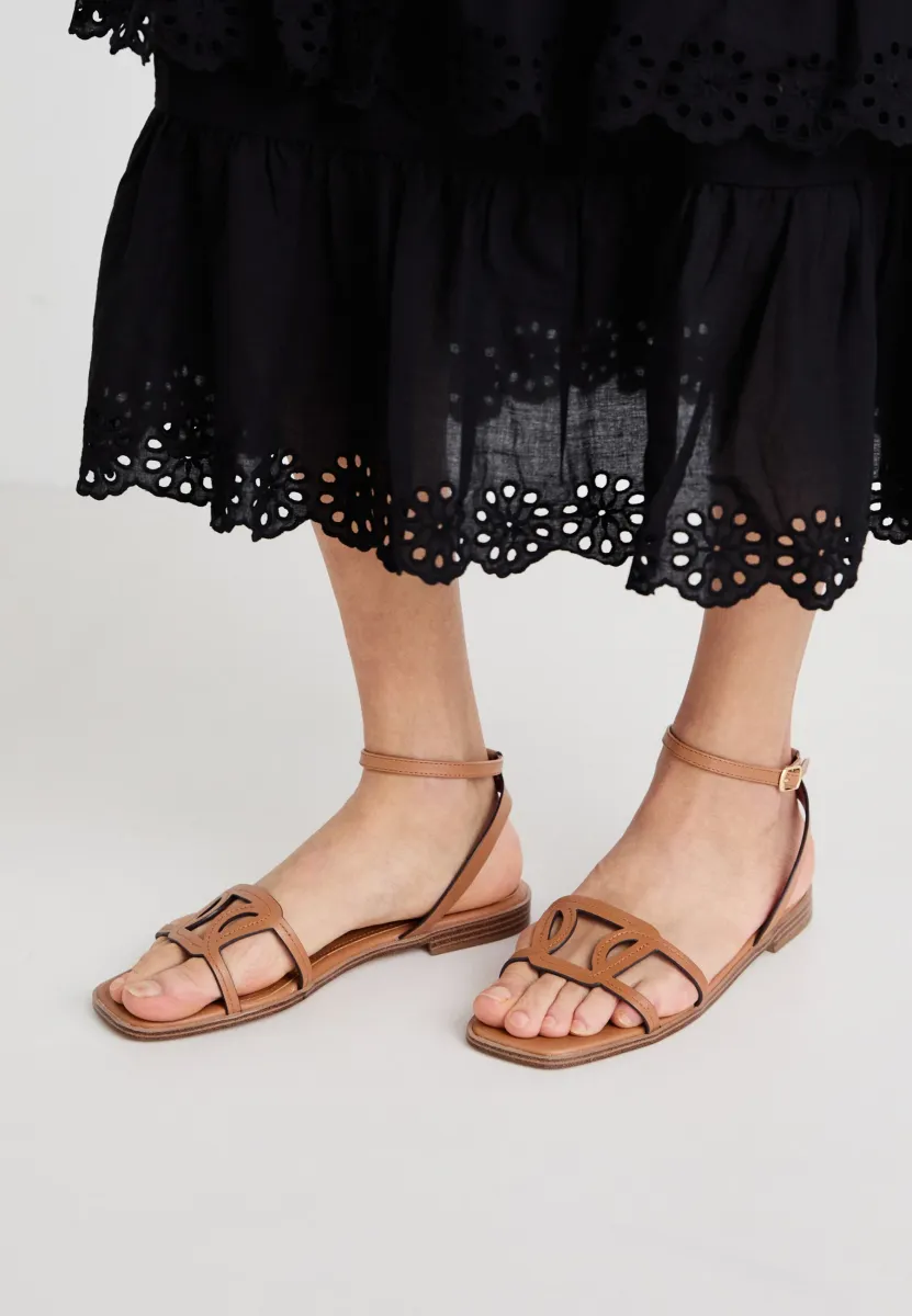 GREENGROVE  - Riemensandalette - medium brown