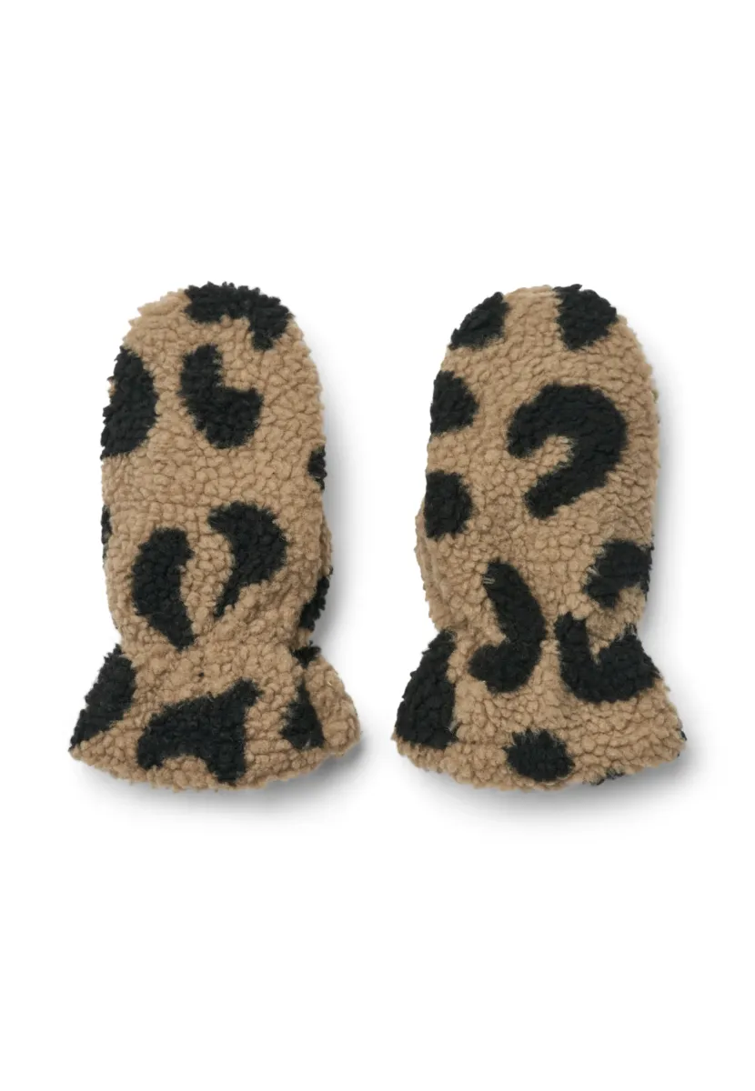 GRETHE GLOVES UNISEX - Fäustling - mega leo / oat mix