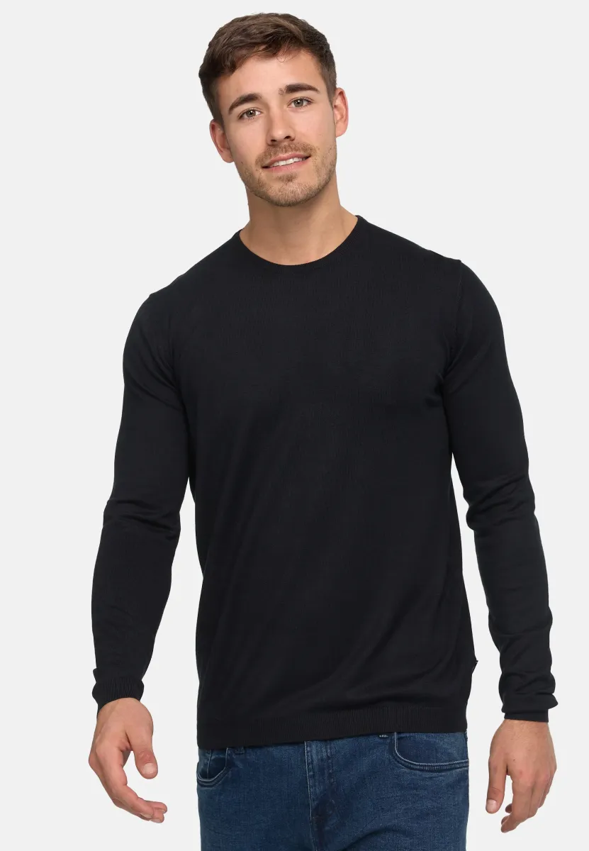 GREYSON - Strickpullover - black