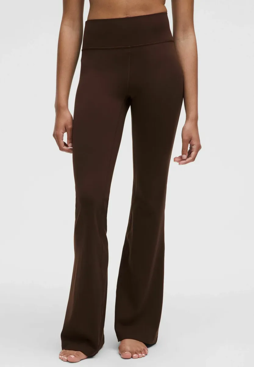 Groove Nulu™ High-Rise Flared Regular - Stoffhose - lava cake