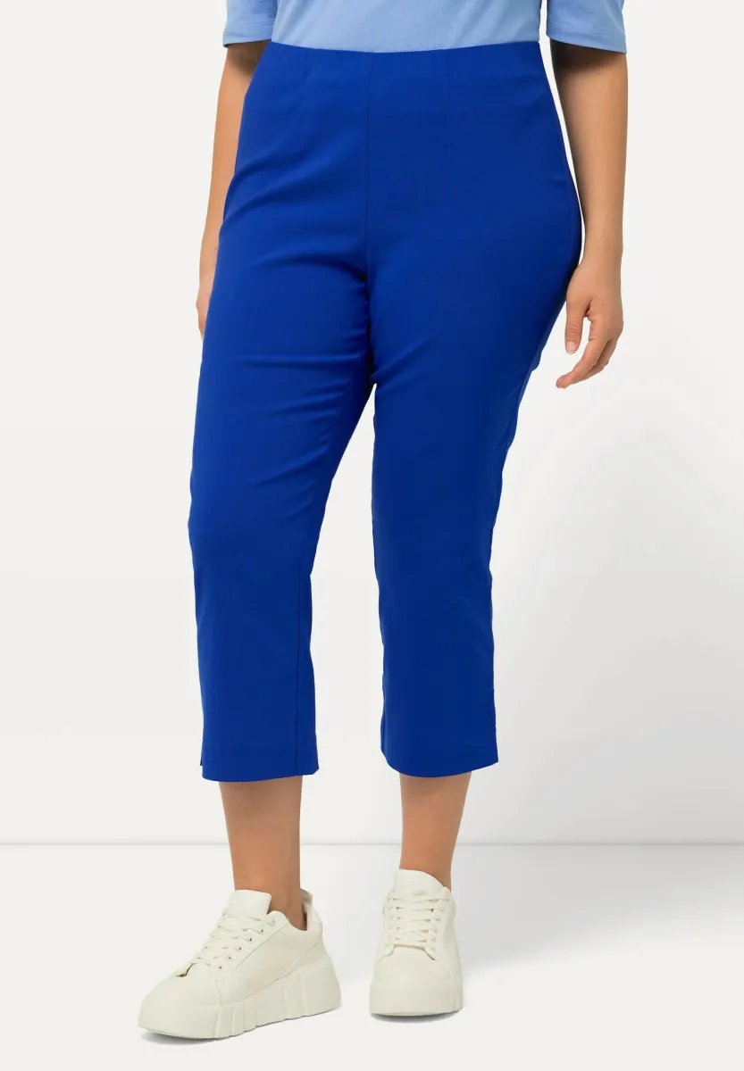 GROSSE 7/8 BENGALIN BENGALIN GERADER SCHNITT KNÖCHELLANG - Stoffhose - blue