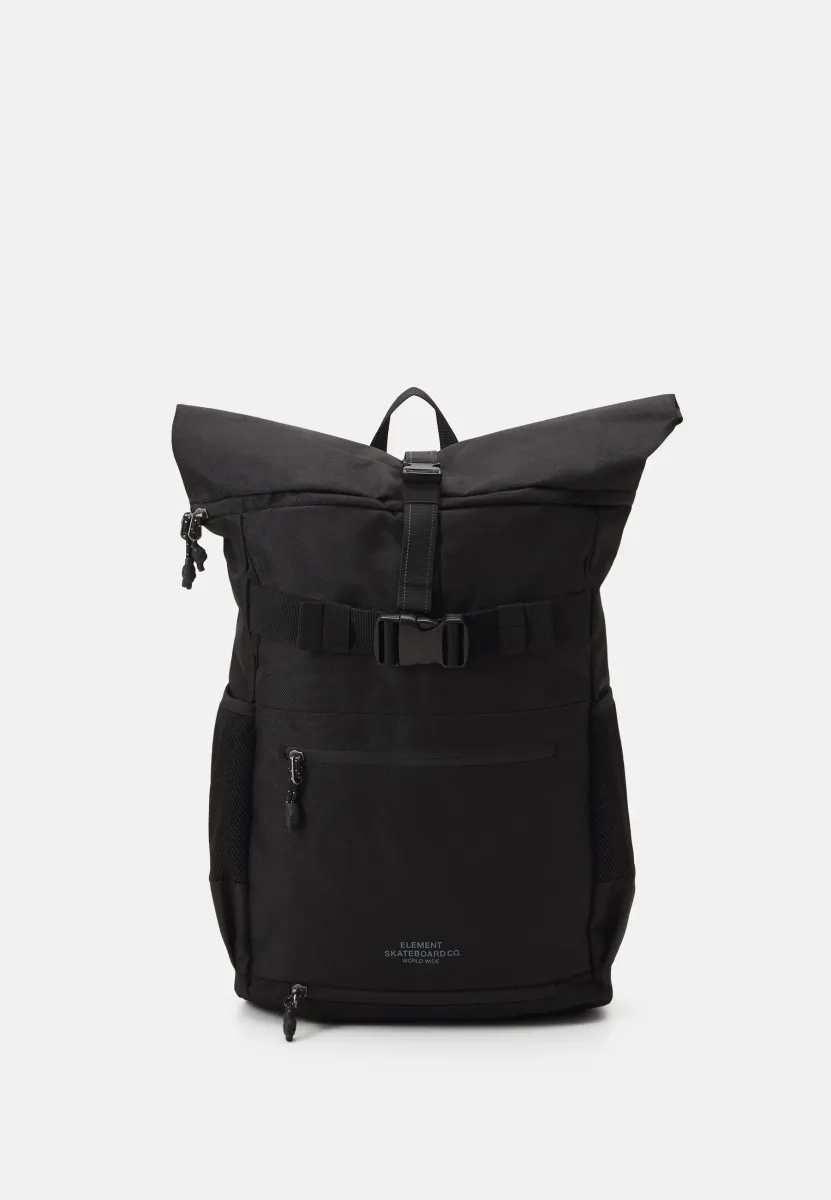 GROUND SKATE ROLL TOP - Tagesrucksack - flint black