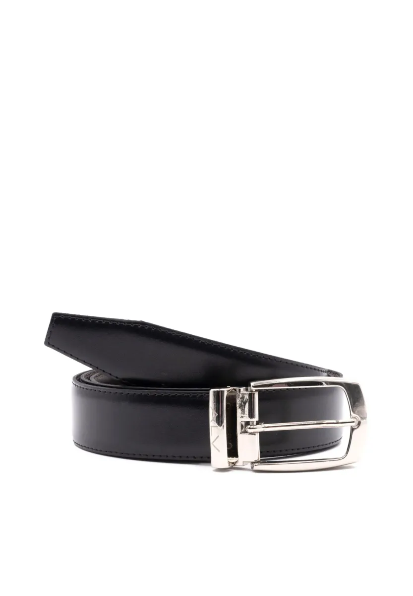 Gürtel - black and dark brown