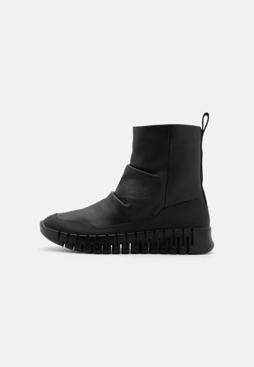 GRUUV W - Plateaustiefelette - black