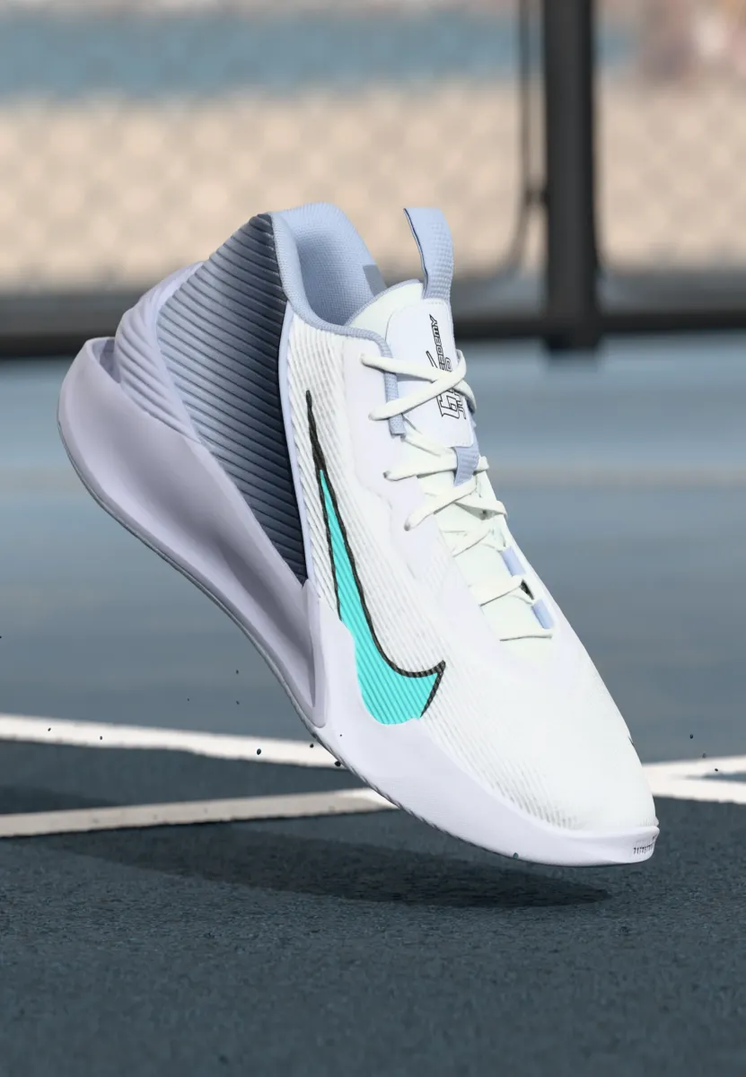GT JUMP ACADEMY - Basketballschuh - white/dynamic turquoise/ghost/black