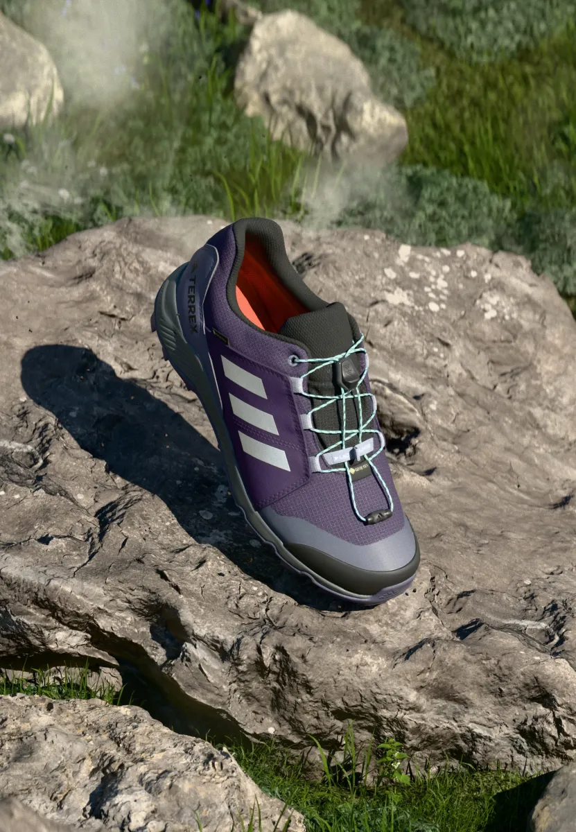 GTX UNISEX - Hikingschuh - aurora plum/silver-coloured metallic/semi flash aqua