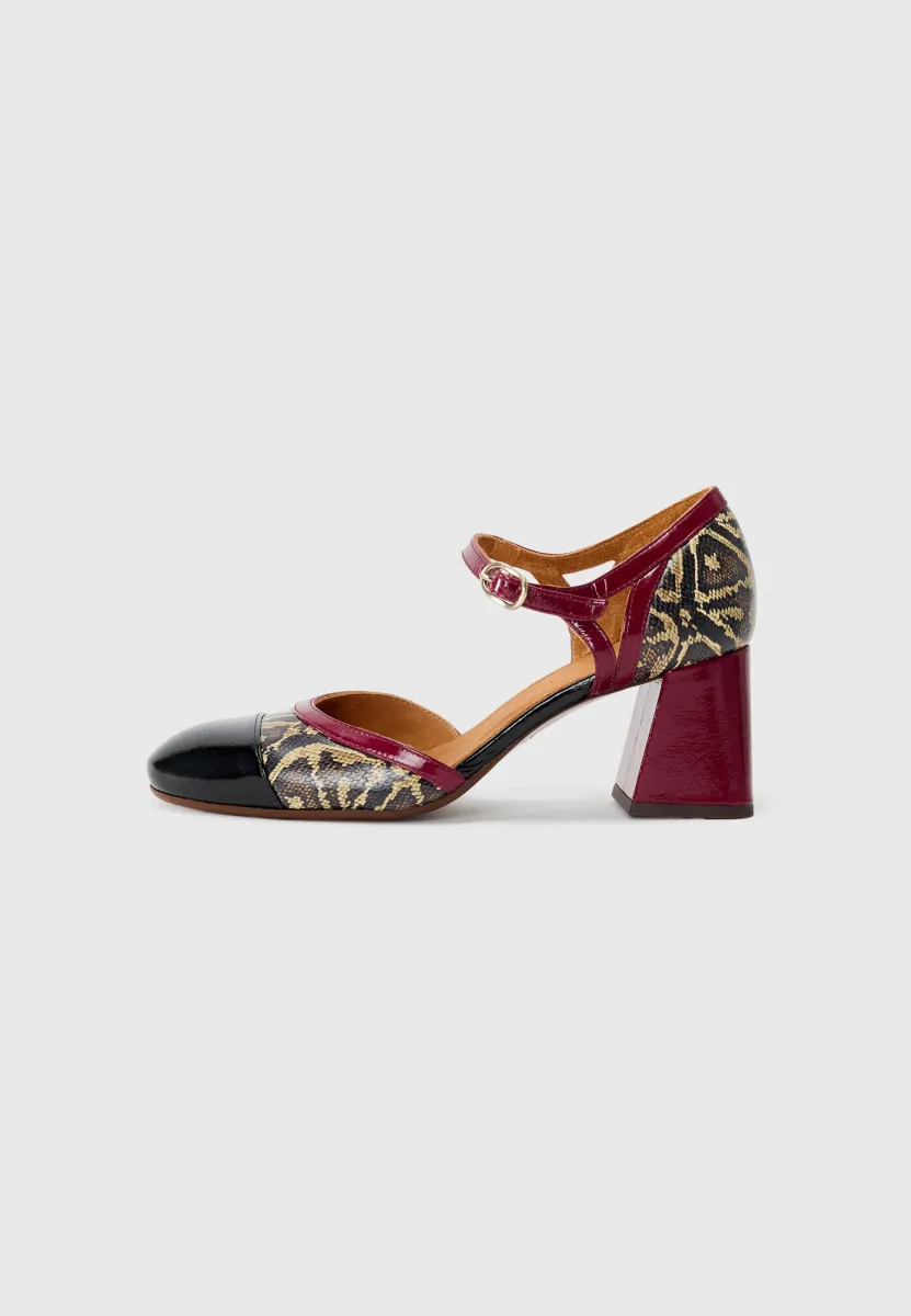 GUERA - Pumps - namaya natur/sucre granate