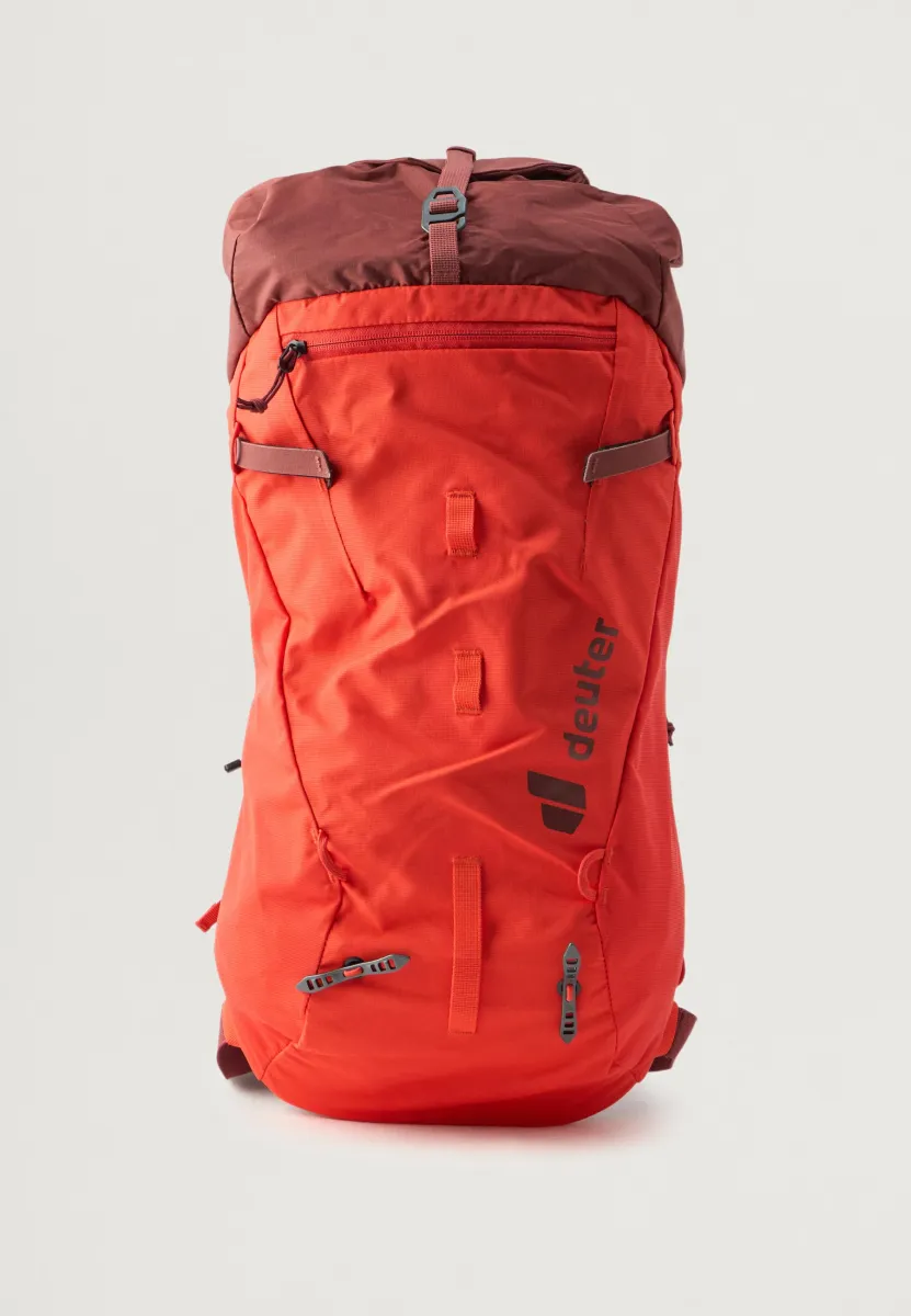 GUIDE UNISEX - Tourenrucksack - papaya/redwood