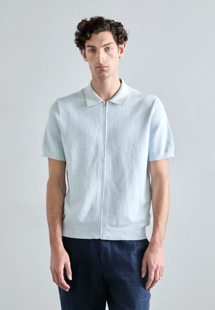 GUSTAV FULL ZIP - Hemd - winter sky