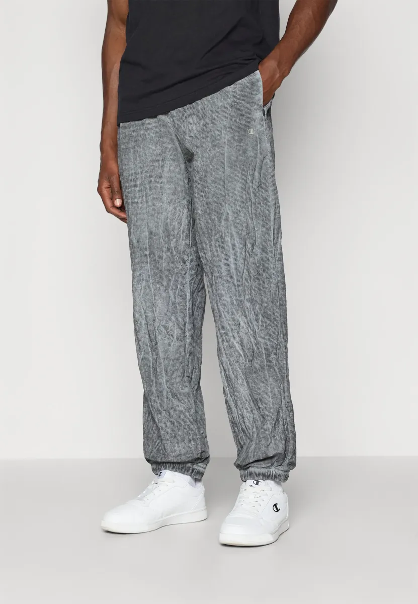 GYM LIFESTYLE ELASTIC CUFF PANTS - Stoffhose - black