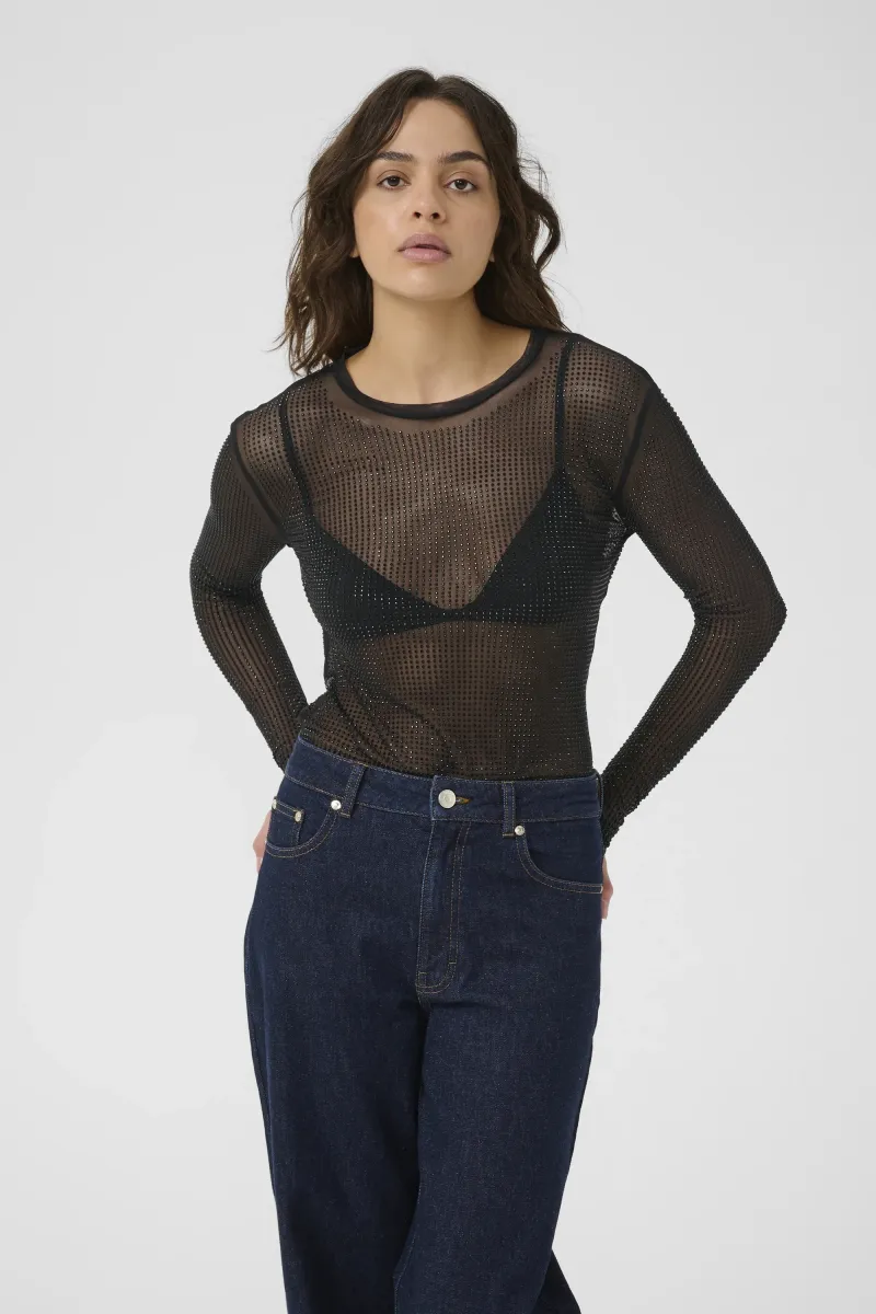 GZKAREEN  - Top - black