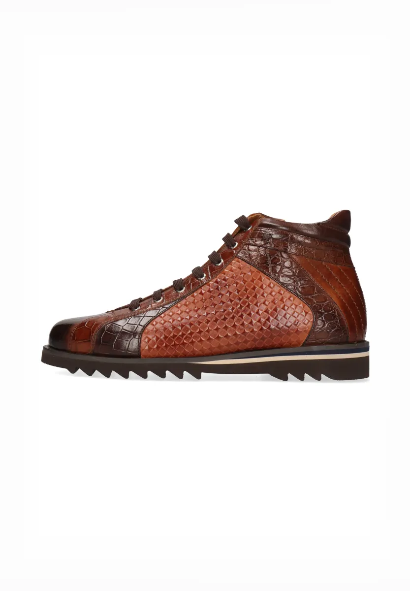 HADRIAN - Schnürstiefelette - braun