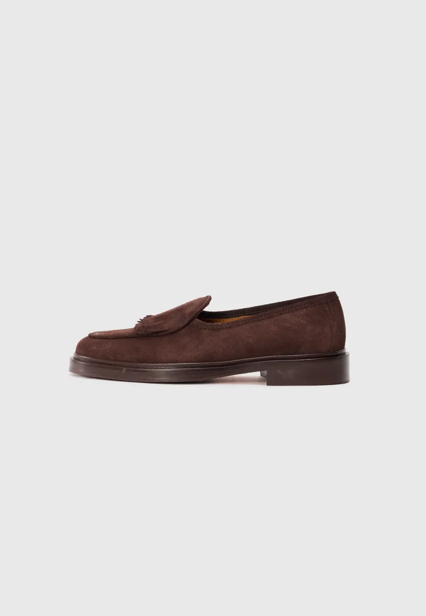 HADY UNISEX - Slipper - mogano