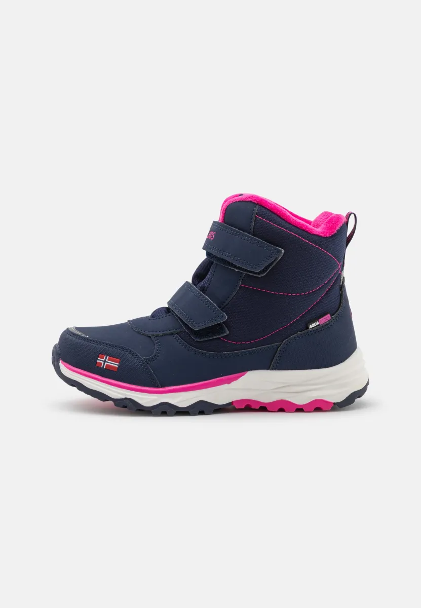 HAFJELL UNISEX - Snowboot/Winterstiefel - navy/pink