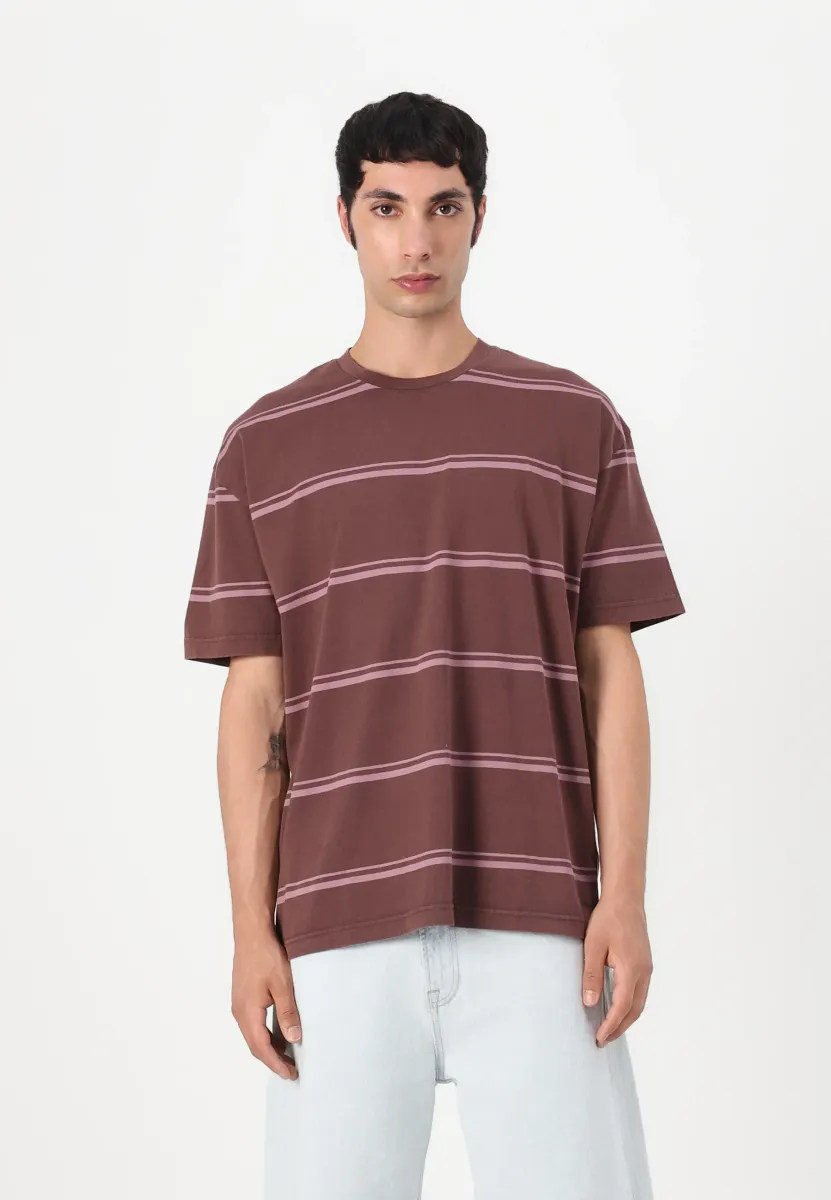 HAKEEM - T-Shirt print - french roast